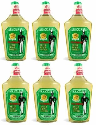 Paquete de 6 lociones para después del afeitado Pinaud Clubman 6 oz Foto 1 de 2