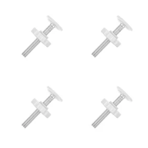 4 Pack Schutztor Babyschutzgitter Treppenschutzgitter Zubehör - Bild 1 von 12