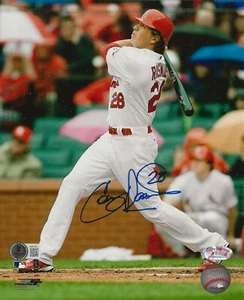 Colby Rasmus signed St. Louis Cardinals 8x10 photo autographed Beckett COA - Picture 1 of 1