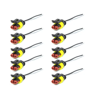 Wasserdichte FEMALE 2Pin IP67 AMP Nylon PA66 Schnellkupplung (20 Stück) - Bild 1 von 5