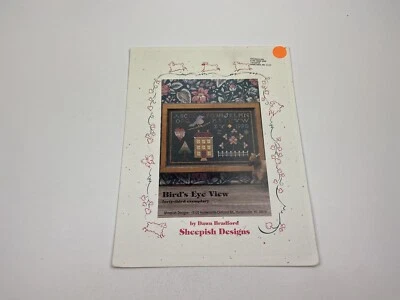 Sheepish Design birds Eye View Sampler Counted Cross Stitch Pattern - Image 1 of 3
