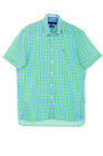 TOMMY HILFIGER button-down shortsleeve shirt Checked S multicolor CUSTOM FIT