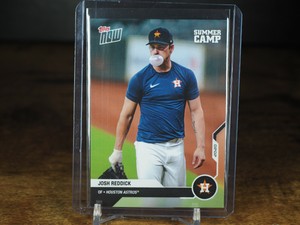 Josh Reddick ASTROS 2020 TOPPS NOW ROAD TO OPENING DAY SUMMER CAMP WAVE 1 OD-473