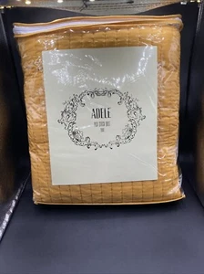 Adele Pick-Stitch Quilt Twin Size 68” X 86” 60% Cotton/ 40 % Polyester - Picture 1 of 19