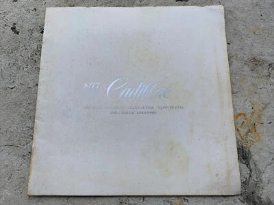 1977 Cadillac Fleetwood Line BIG size Sales Brochure Catalog - DeVille Limousine - Изображение 1 из 4