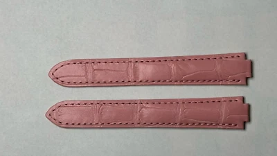 Cartier Ballon Bleu KD4NXK80-S06 16X14 Pink Alligator Deploy Strap Authentic OEM - Image 1 of 4