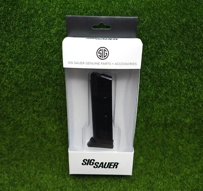 Sig Sauer OEM P210 Standard/Carry 8 Round 9mm Magazine, Gloss Blued - 8900999 - Image 1 of 4