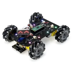 Mecanum Wheel Car Kit for Raspberry Pi Pico Included Compatible with Arduino ... - Photo 1/8