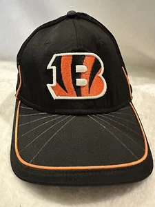 Cincinnati Bengals New Era 39THIRTY NFL Black Stretch Flexfit Cap Mütze L/XL - Bild 1 von 6