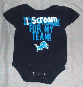 Detroit Lions Boys 3-6 M Snap Bottom - Picture 1 of 1