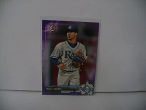 WILLY ADAMES 2017 BOWMAN PROSPECT PURPLE #BP140 SN 178/250 - Imagen 1 de 2