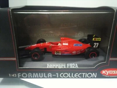 Kyosho 1/43  Ferrari F92A - Jean Alesi (1992).Art 7084. - Immagine 1 di 2