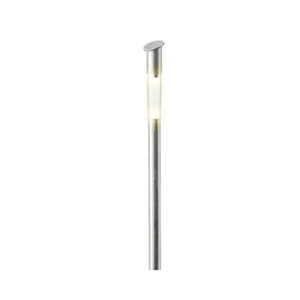 894814 Lumineo LED Solar Acero Inoxidable Lámpara de Jardín Luz de Camino Luz con Batería 57cm - Imagen 1 de 2