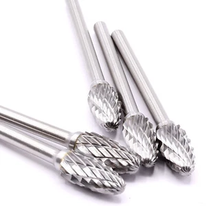 5x VHM Schaftfräser 6mm Frässtifte Fräser Gravur für Dremel Proxxon Zubehör - Bild 1 von 6