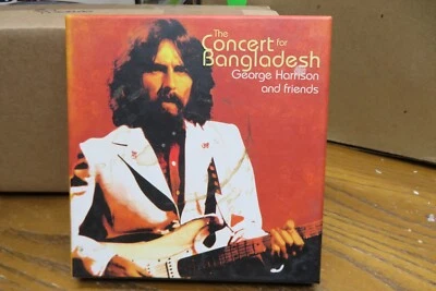 George Harrison & Friends The Concert For Bangladesh 2 CD Box Set w/Booklet - Imagem 1 de 4