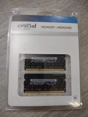 Crucial by Micron Mac Compatible Memory 2 X 2GB CRM-9128 - Image 1 of 3
