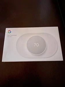 Google Nest Thermostat Trim Kit - Snow White Model GZZN7 sku: GA01837-US NEW - Picture 1 of 3