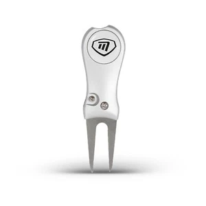 Masters Golf Switchblade Style Divot Tool - Green Pitch Repairer - In Eco Bag - Picture 1 of 2