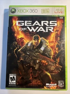 Gears of War #1 (Microsoft Xbox 360) CIB Completo con Manual - GRAN FORMA - Imagen 1 de 5