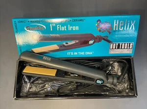 Helen of Troy Hot Tools MODEL 4200 Helix SuperTool 1” Ceramic Ionic Flat Iron - Picture 1 of 1