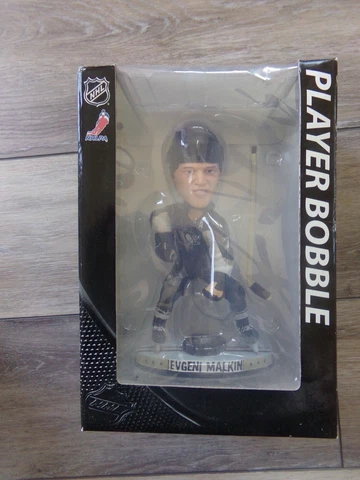 🔥RARE  EVGENI MALKIN NIB BOBBLEHEAD PENGUINS FOREVER COLLECTIBLES PLAYER NEW Cover