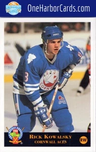 1994 Classic Pro Prospects Cornwall Aces Hockey Card #136 Rick Kowalsky - Picture 1 of 2