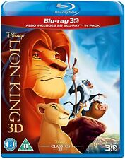 THE LION KING (1994) 3D + 2D Blu-Ray BRAND NEW Free Ship