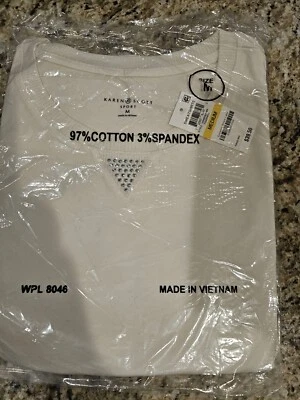 Sudadera deportiva Karen Scott con dobladillo en contraste talla M Foto 1 de 4