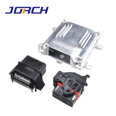 48 Pin ECU PCB Aluminum Enclosure Box With Mating Male/Female Auto Connectors - Image 1 of 4