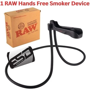 RAW Hands-Free Gaming Smoker Device Smoking Holder King Size & 1 1/4 Cones - Picture 1 of 3