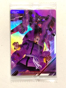 Master Asia - 10 R - Mobile Suit Gundam Wafer/Itajaga Tarjeta Sellada Japonesa - Imagen 1 de 2