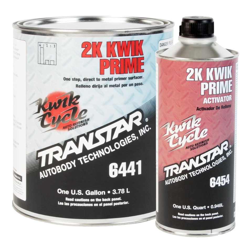 Transtar 6441 Kwik 2K Gray Primer Kit w/ Activator (Gallon) - Image 1 of 1