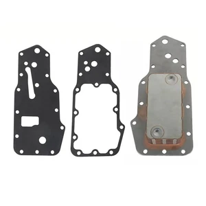 3Pcs Oil Cooler Replacement w/ Gaskets For Dodge Cummins 5.9L 6B 6BT 1989-1997 - Picture 1 of 10