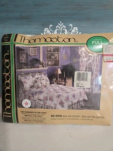 Thomaston set lenzuola completo vintage 1 lenzuolo 1 piatto 2 federe nuovo  - Foto 1 di 6