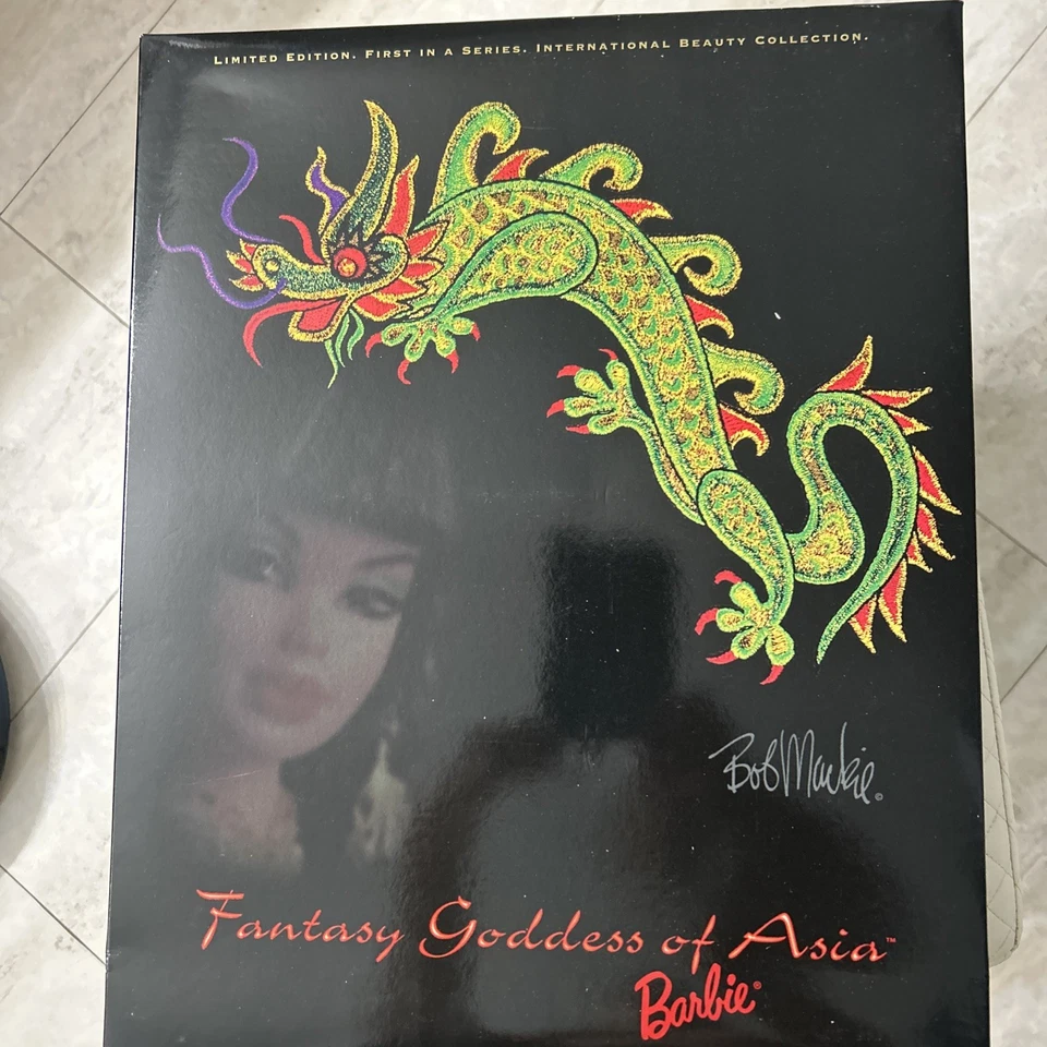 Muñeca Barbie Bob Mackie 1998 Edición Limitada 20648 De Colección Fantasía Diosa Asia Nueva Foto 1 de 4