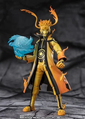 Bandai S.H. Figuarts Naruto Shippuden Naruto Uzumaki Kurama Link Mode Courageous - Image 1 of 4