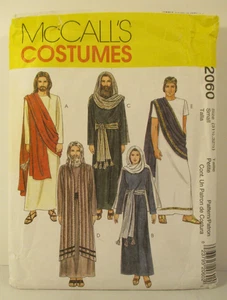 McCall's Costumes Pattern 2060 Sz Sm 31.5 - 32.5 Easter Passion Play Cut Complet - Picture 1 of 16