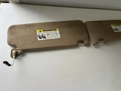 BMW 328i E90 2008 sedán par de parasol con espejo retrovisor de tocador se adapta Foto 1 de 4