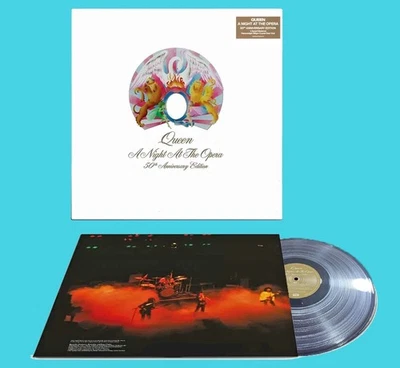 Queen – A Night At The Opera NEW 50th Ann. Ed. on Clear 1/2 Speed Mastered Vinyl - Image 1 of 4