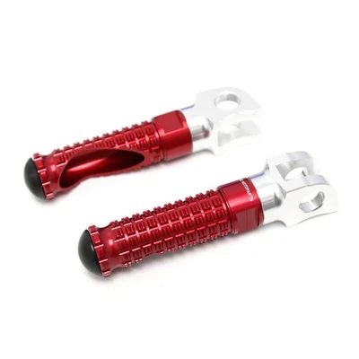 Pé dianteiro de tarugo vermelho MPRO para BMW K1300R/S 09 10 11 12 13 14 15 - Imagem 1 de 4