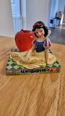 Disney Traditions Jim Shore A Tempting Offer Snow White Figurine NO BOX - Image 1 of 4