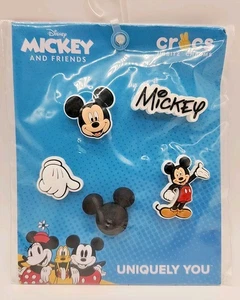 Crocs Charms Jibbitz Mickey Mouse 5er Pack Disney Charms Accessoires Schuhe Sandalen - Bild 1 von 4