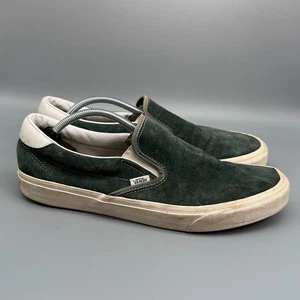Vans Eco Dry Herren 13 Jungle Green Wildleder Sneaker Slipper Low Top Komfort - Bild 1 von 10