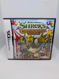 Shrek's Carnival Craze Nintendo DS - Complete CIB - Tested & Working - Picture 1 of 6