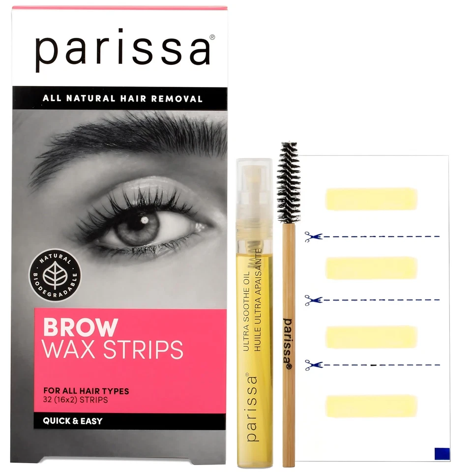 Wax Strips Brow 32 Count By Parissa