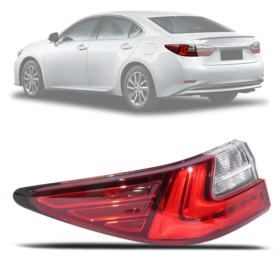 Left Driver Side Rear Outer Tail LED Light For 2016-2018 Lexus ES300h ES350 Foto 1 de 4