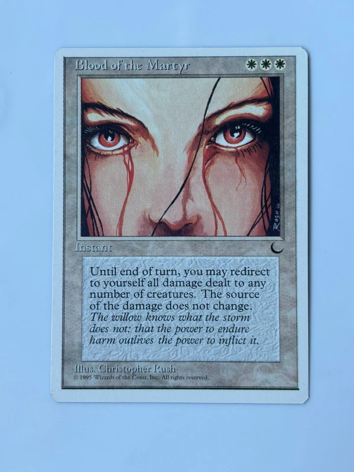 Blood of the Martyr Chronicles Magic the Gathering Card - Image 1 of 1