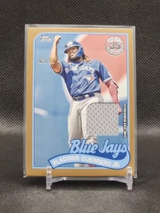 2024 Topps #89R2-VG Vladimir Guerrero Jr. 1989 Topps Relics Gold 03/50 - Picture 1 of 2