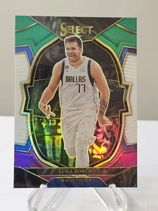 2022 23 Panini Select Luka Doncic Green White Purple Prizm Parallel Card #51 - Bild 1 von 2
