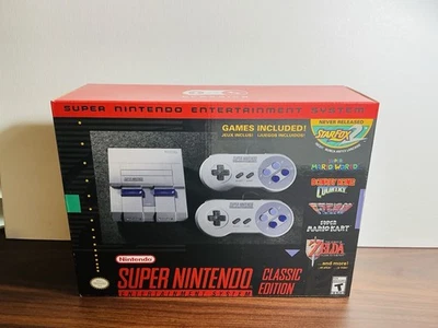 SNES Super Nintendo Classic Mini Console Brand New Authentic US Release - Image 1 of 4